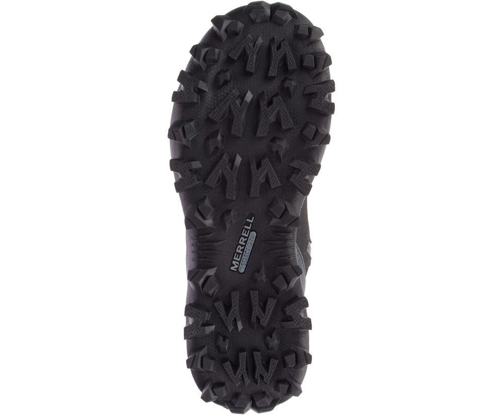 Merrell Boots Black - Thermo Kiruna Mid Zip Waterproof - Mens 97SUXOGJB